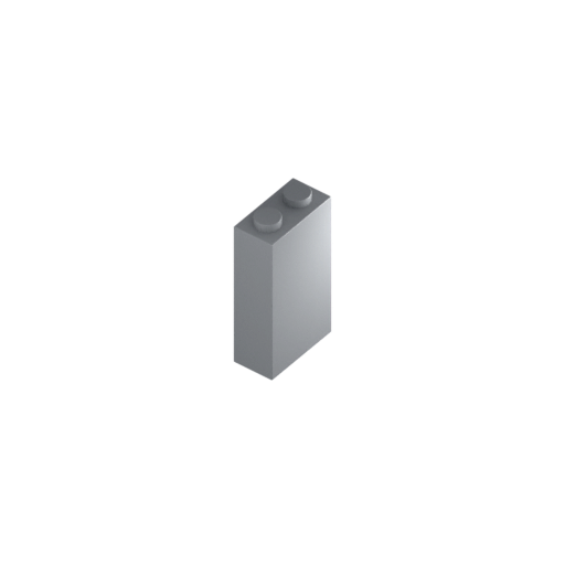 Brick 1×2×3 with bottom support