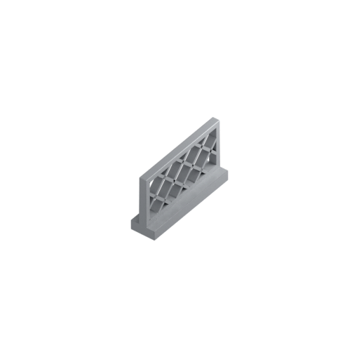 Fence lattice 1×4×2